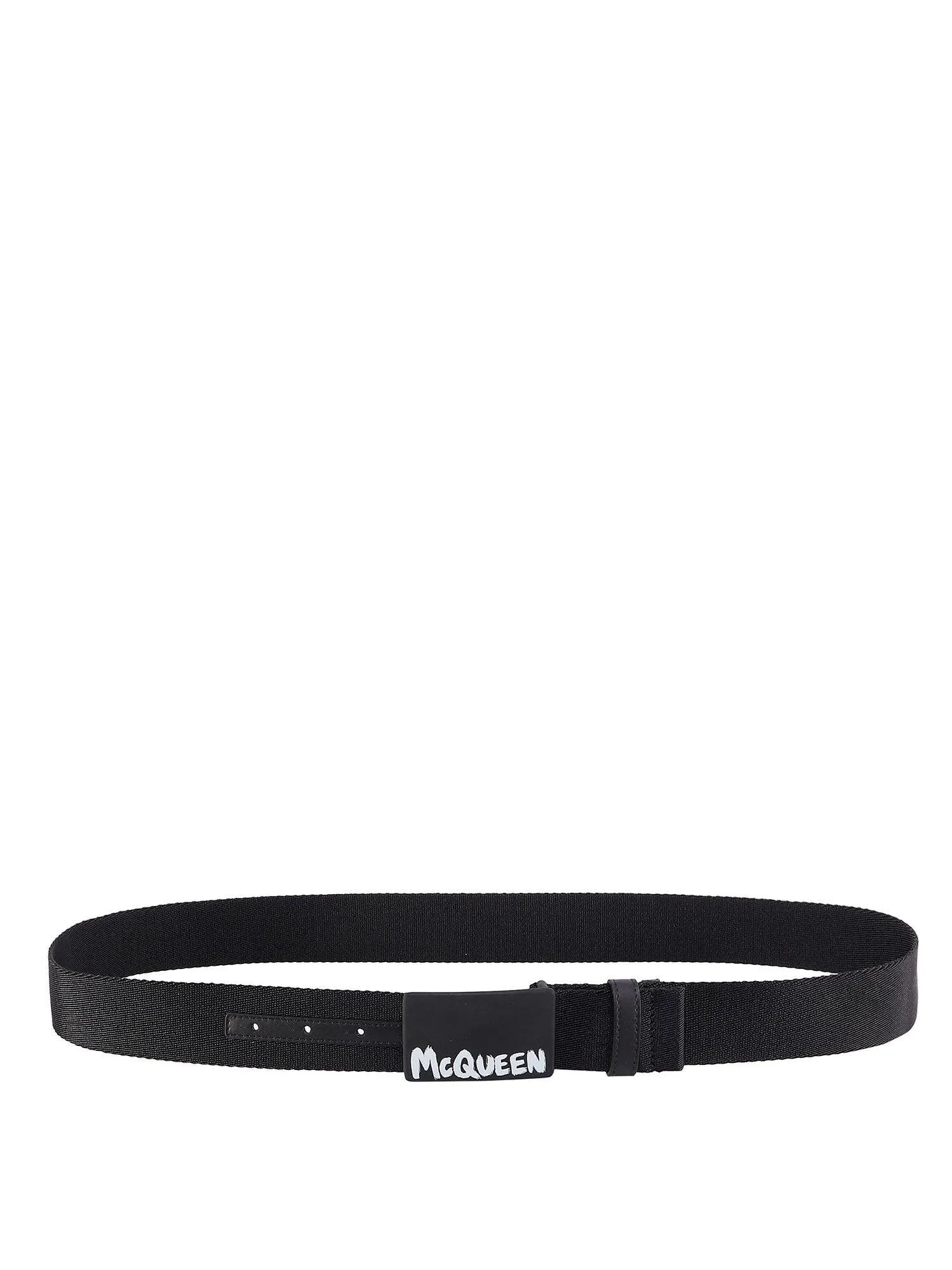 Alexander McQueen Graffiti Logo Belt