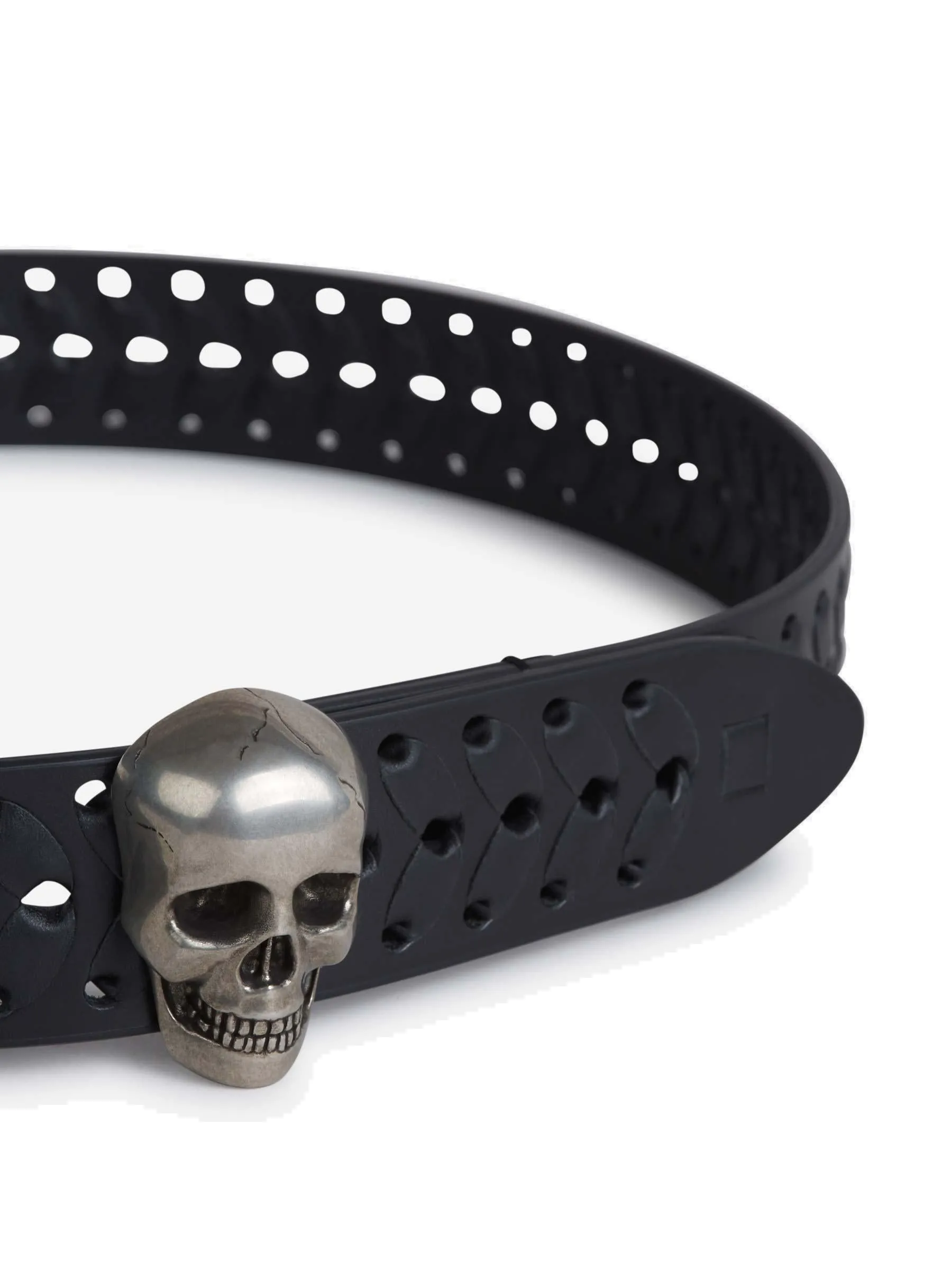 Alexander McQueen Skull Plaque Belt
