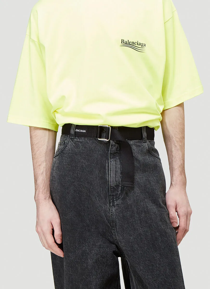 Balenciaga Army Logo Patch Belt