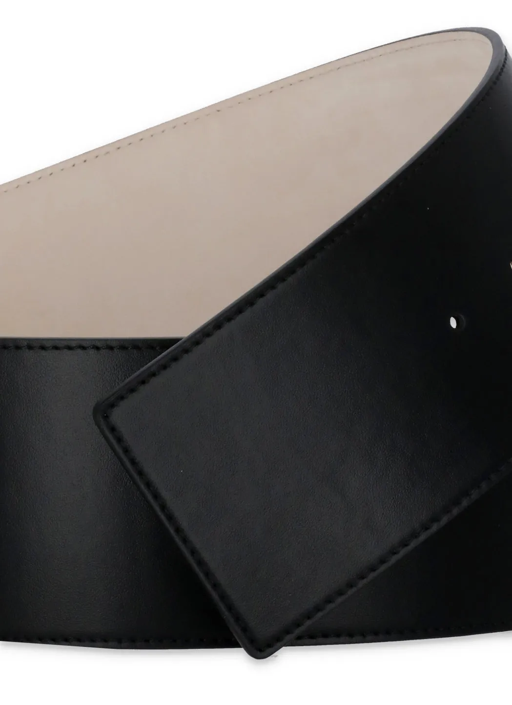 Balmain B Logo Plaque Buckle Belt