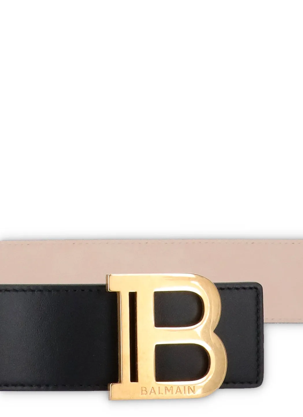 Balmain Logo Buckle Belt
