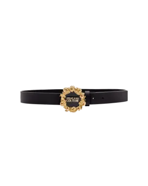 Baroque Logo Leather Belt
