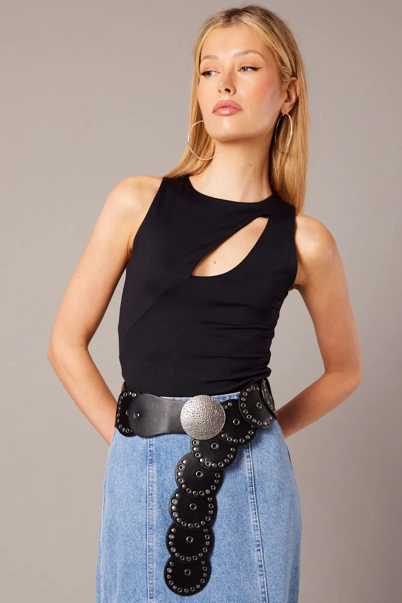 Black Disc Belt