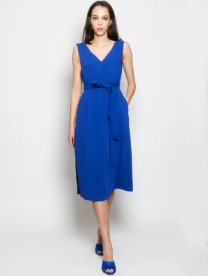 Bluette V-Neck Midi Dress