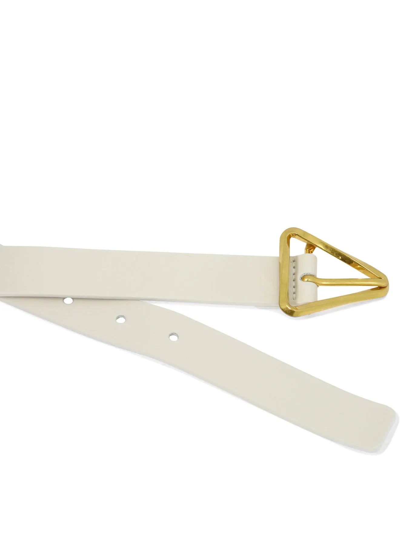Bottega Veneta Grasp Triangle-Buckled Belt