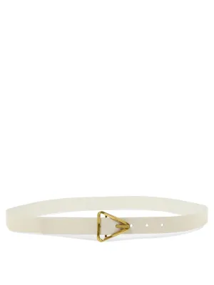 Bottega Veneta Grasp Triangle-Buckled Belt