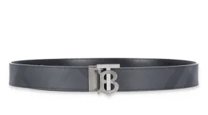Burberry Monogram Plaque Buckle Belt