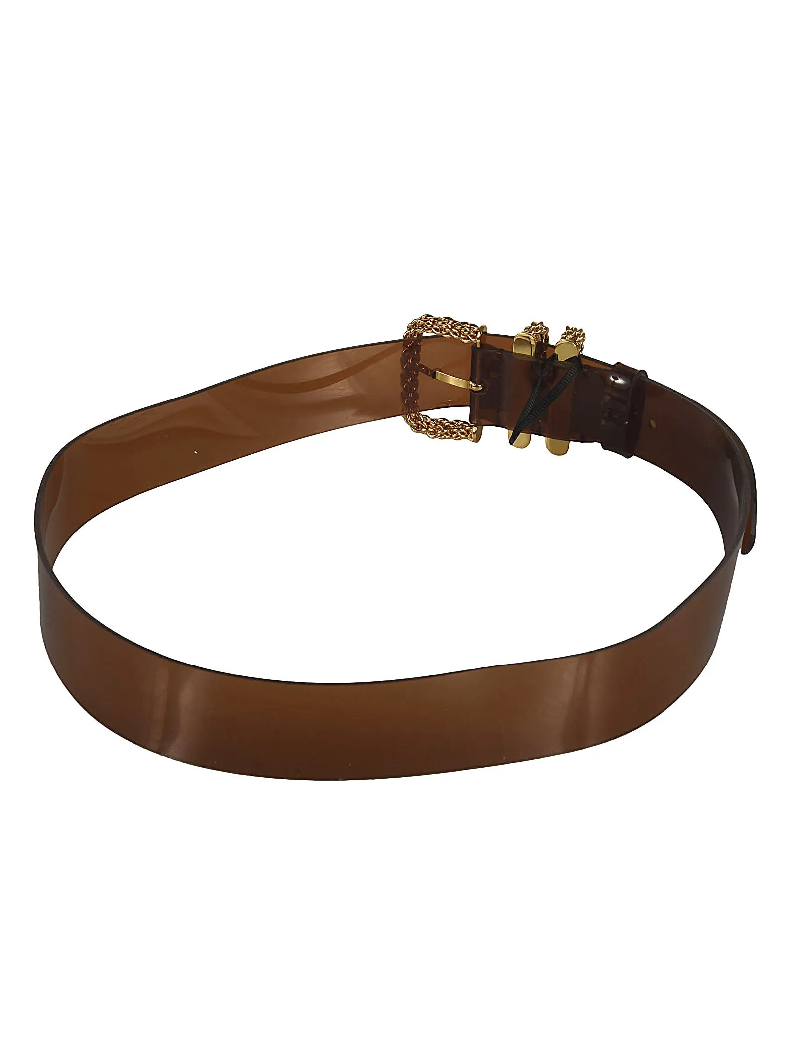 By Far Katina Chain-Link Detailed Buckle Belt