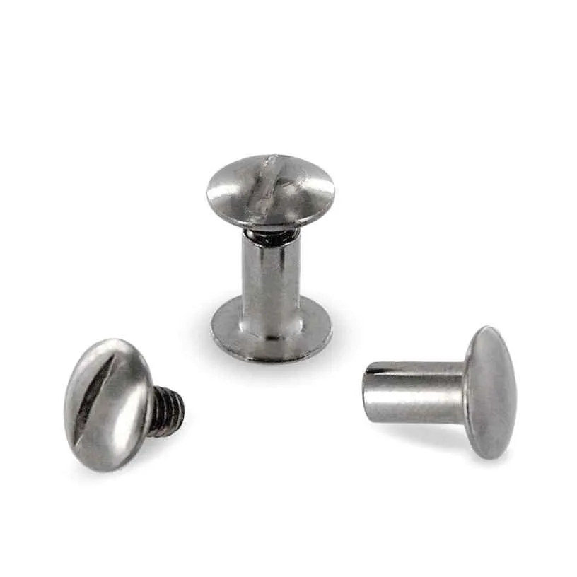 Chicago Screws 3/8" Size - 2 Pack