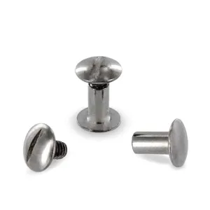 Chicago Screws 3/8" Size - 2 Pack