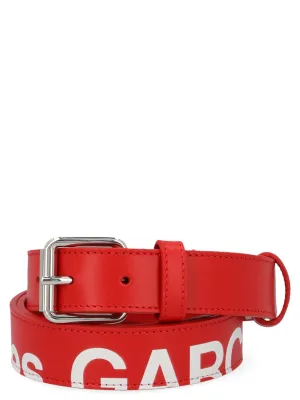 Comme Des Garçons Wallet Logo Belt