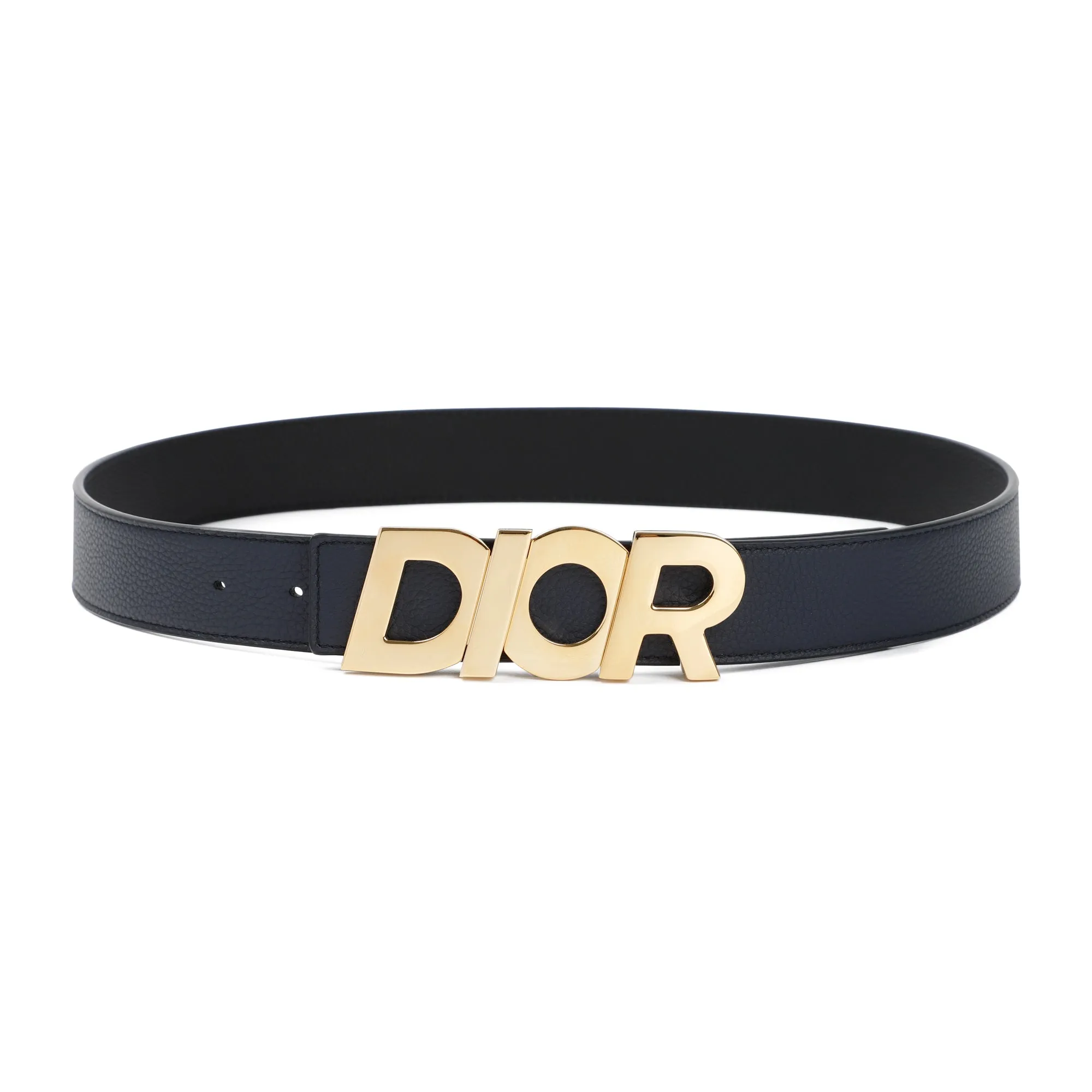 Dior Homme Logo Plaque Belt