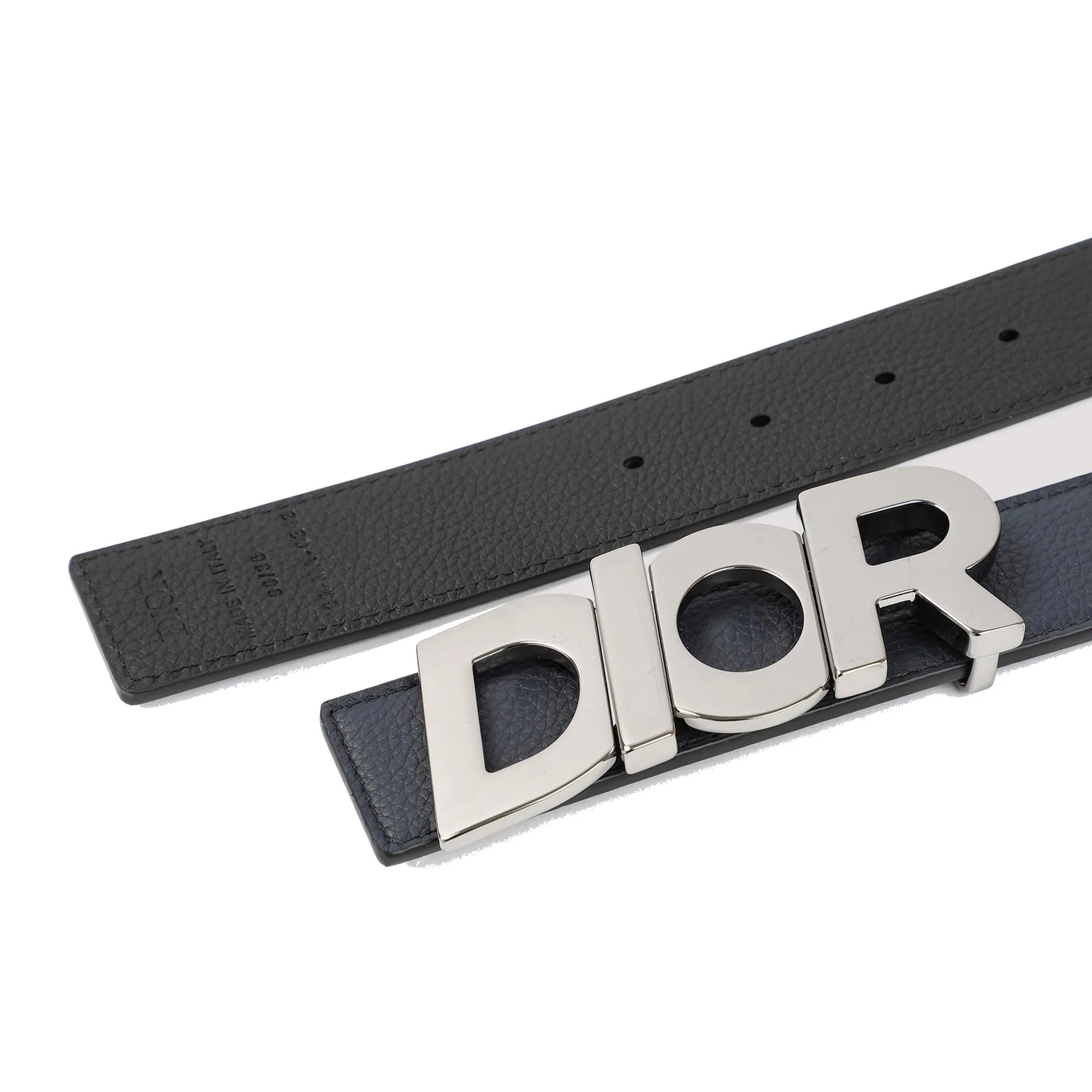 Dior Homme Logo Plaque Belt