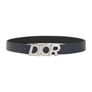 Dior Homme Logo Plaque Belt