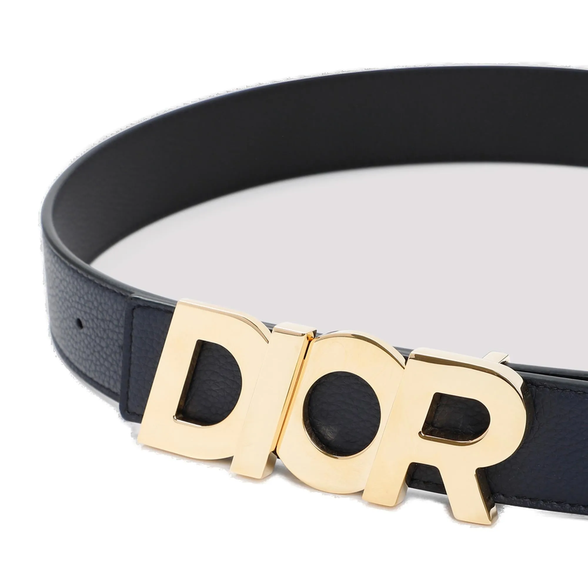 Dior Homme Logo Plaque Belt