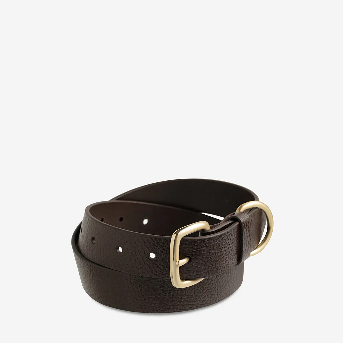 Disarm Belt - Choc/Gold