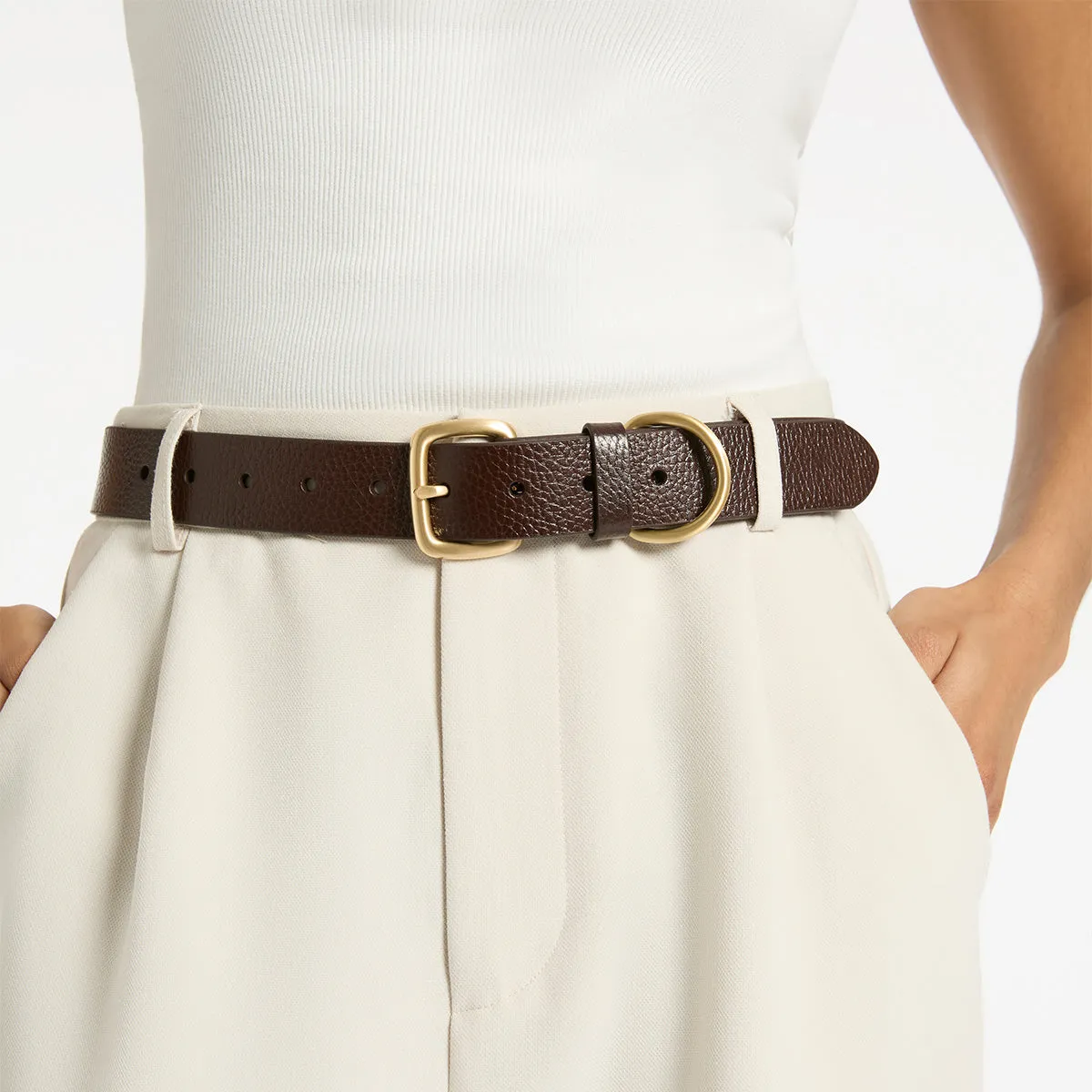 Disarm Belt - Choc/Gold
