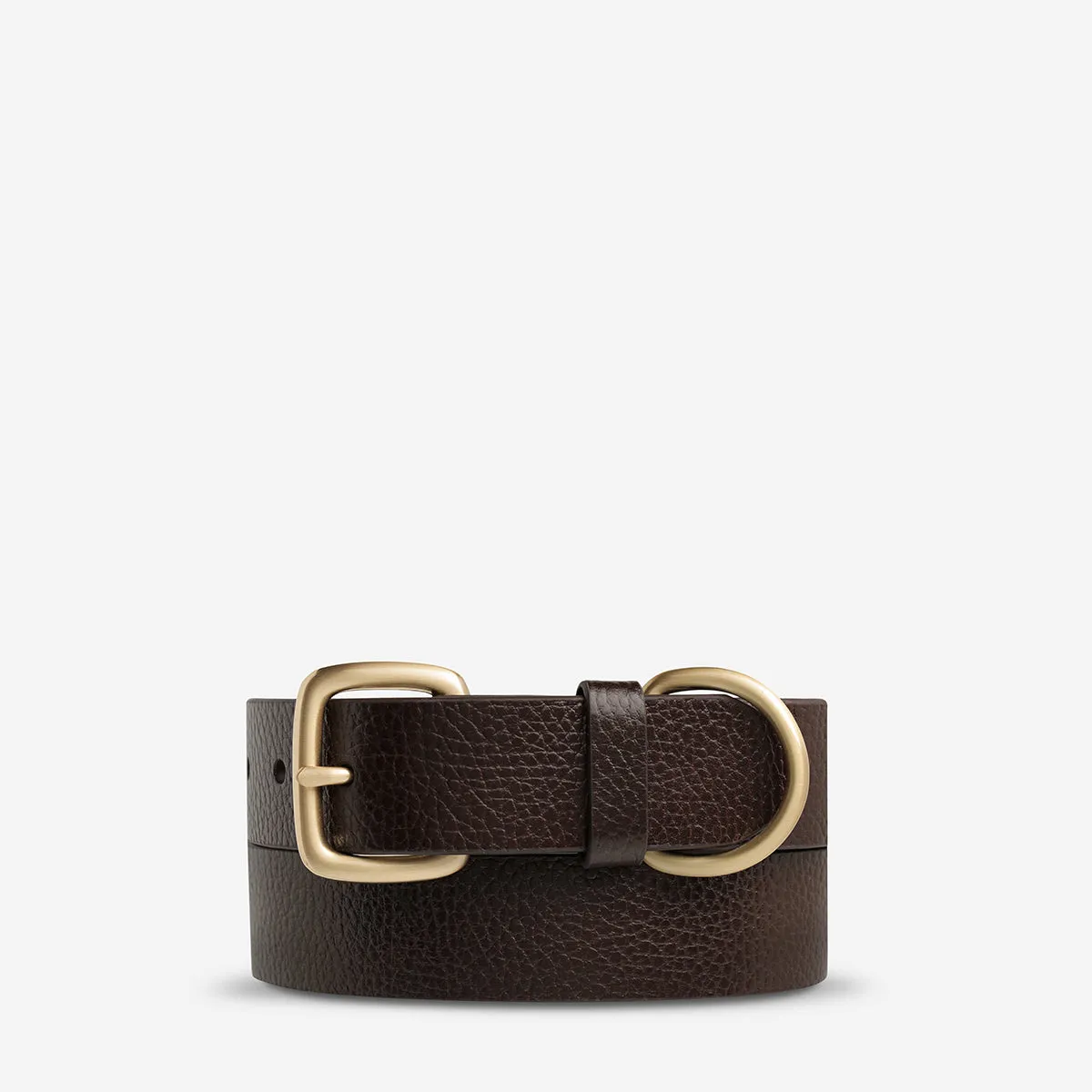 Disarm Belt - Choc/Gold