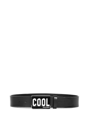 Dsquared2 Kids Logo Plaque Buckle Belt