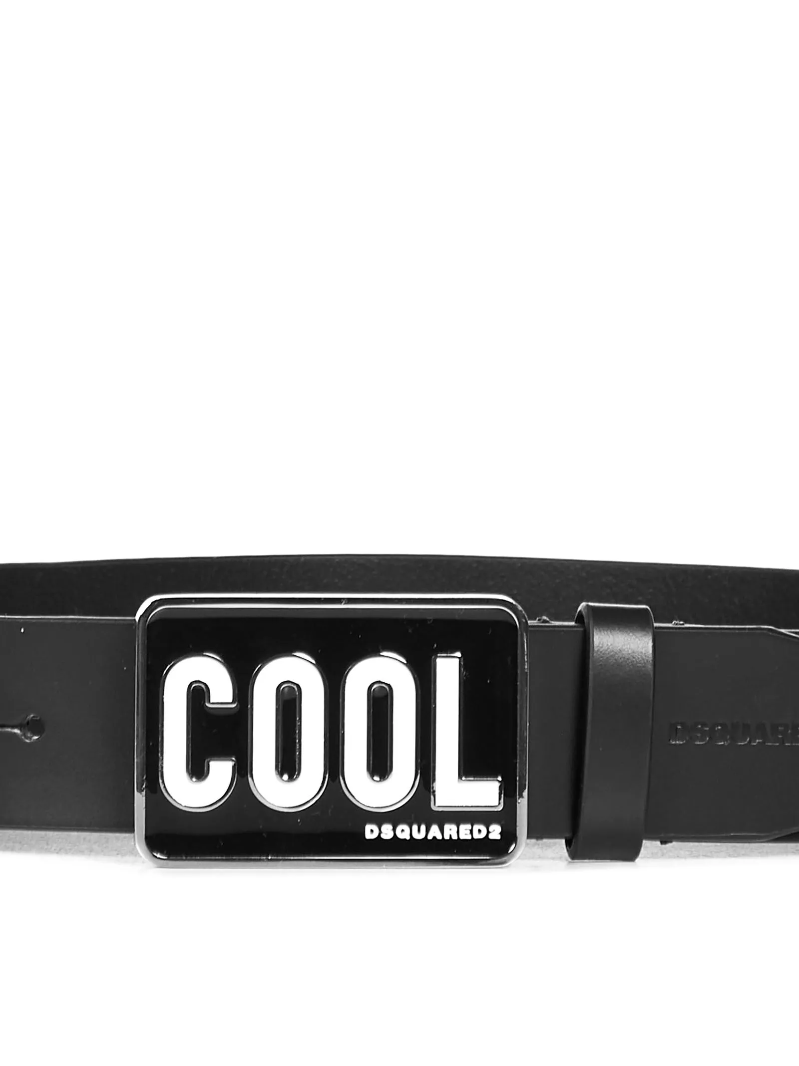Dsquared2 Kids Logo Plaque Buckle Belt