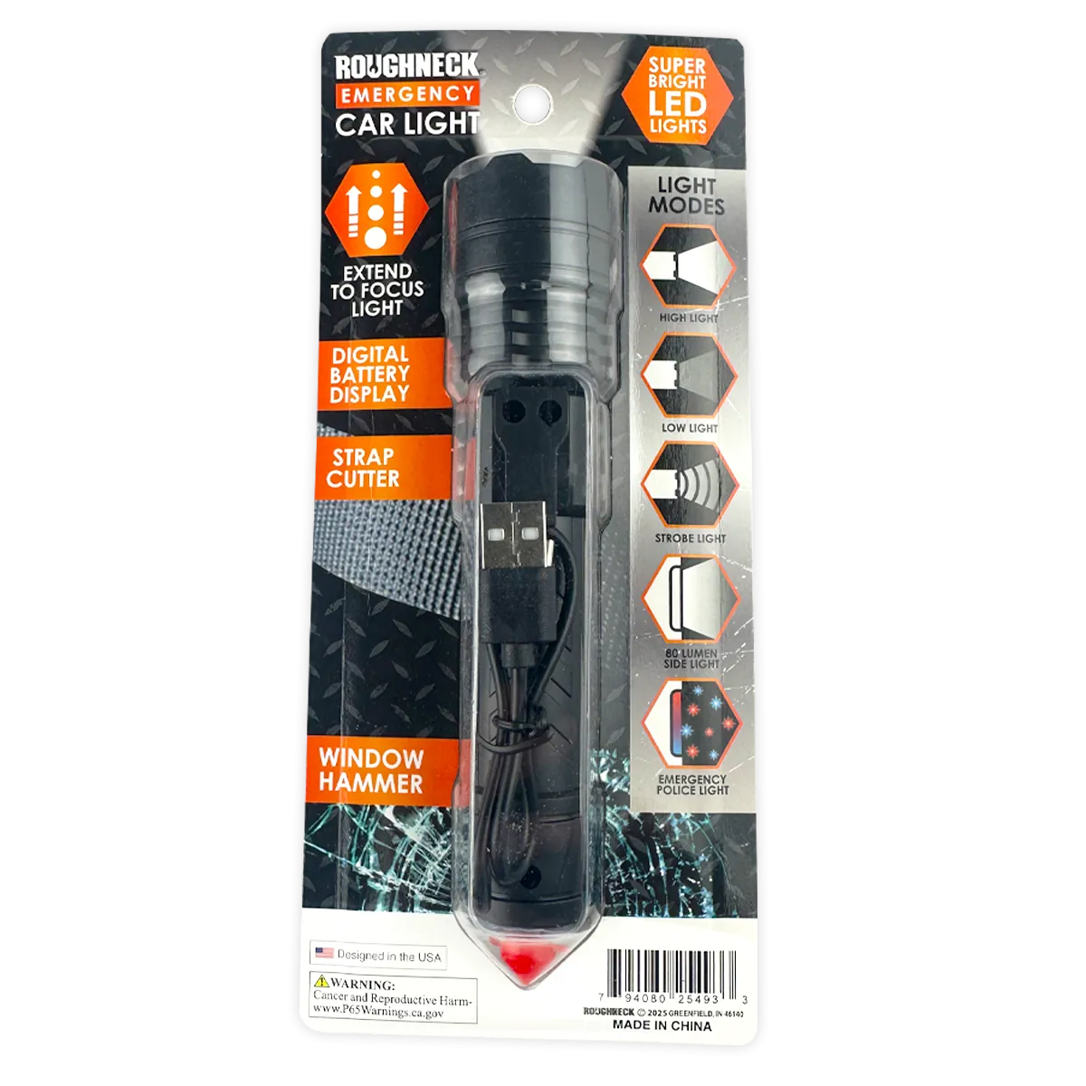 Emergency Car Light Multi Tool - 6 Pieces Per Retail Ready Display 25493