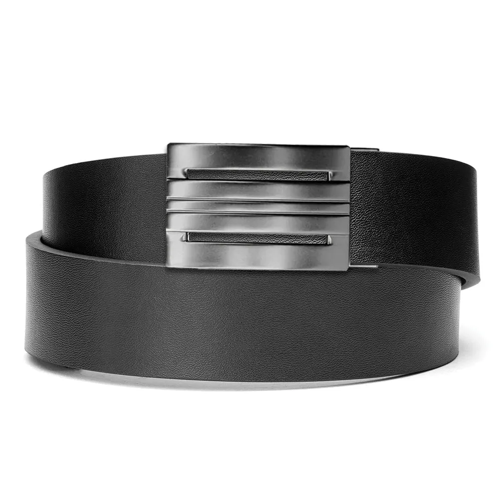 EQUINOX BUCKLE | CLASSIC LEATHER BELT 1.37"