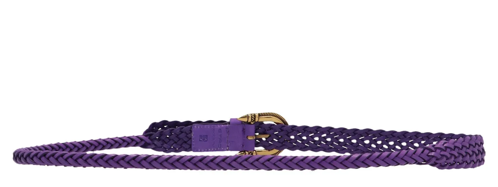 Etro Braided Buckle Belt