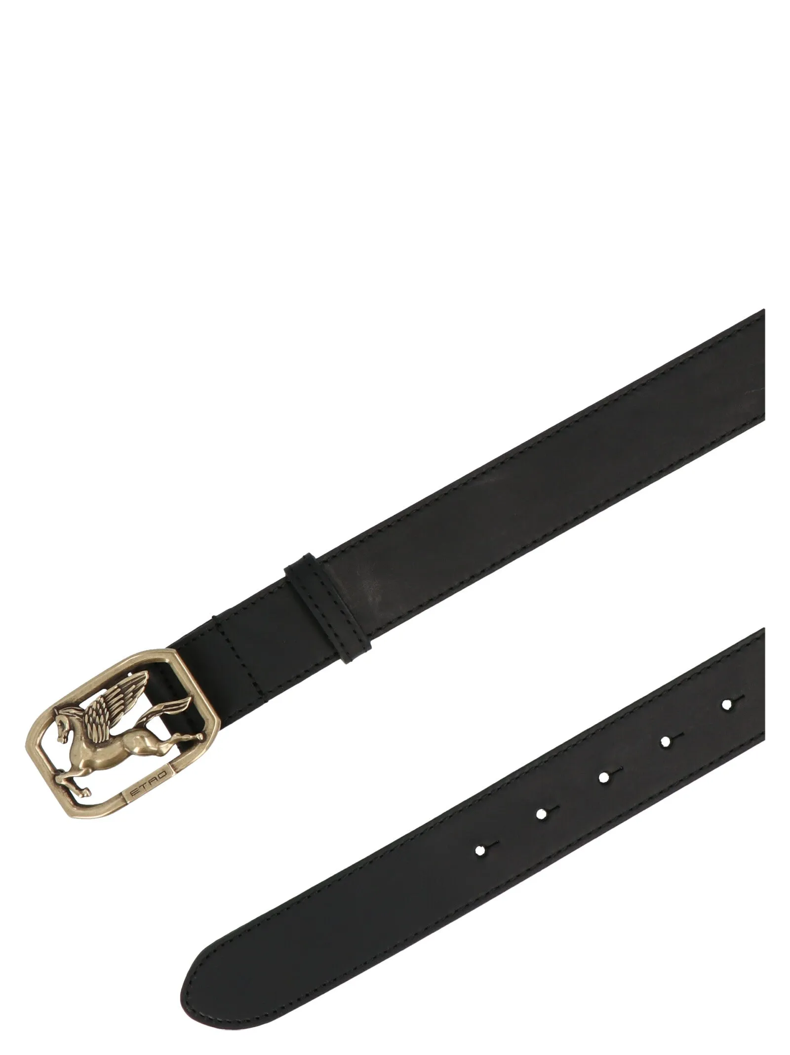 Etro Logo Plaque Buckle Belt