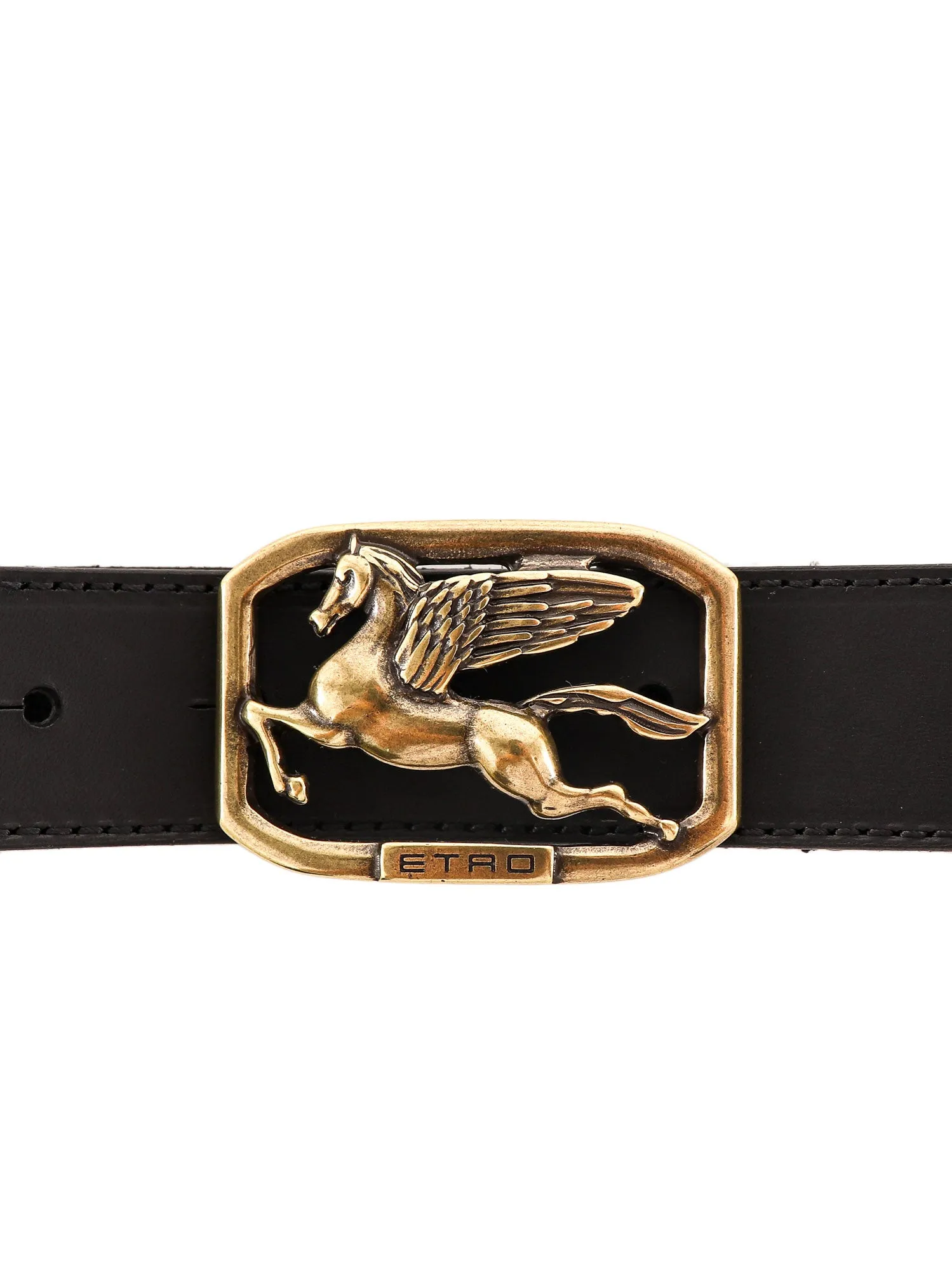 Etro Pegasus Buckle Belt