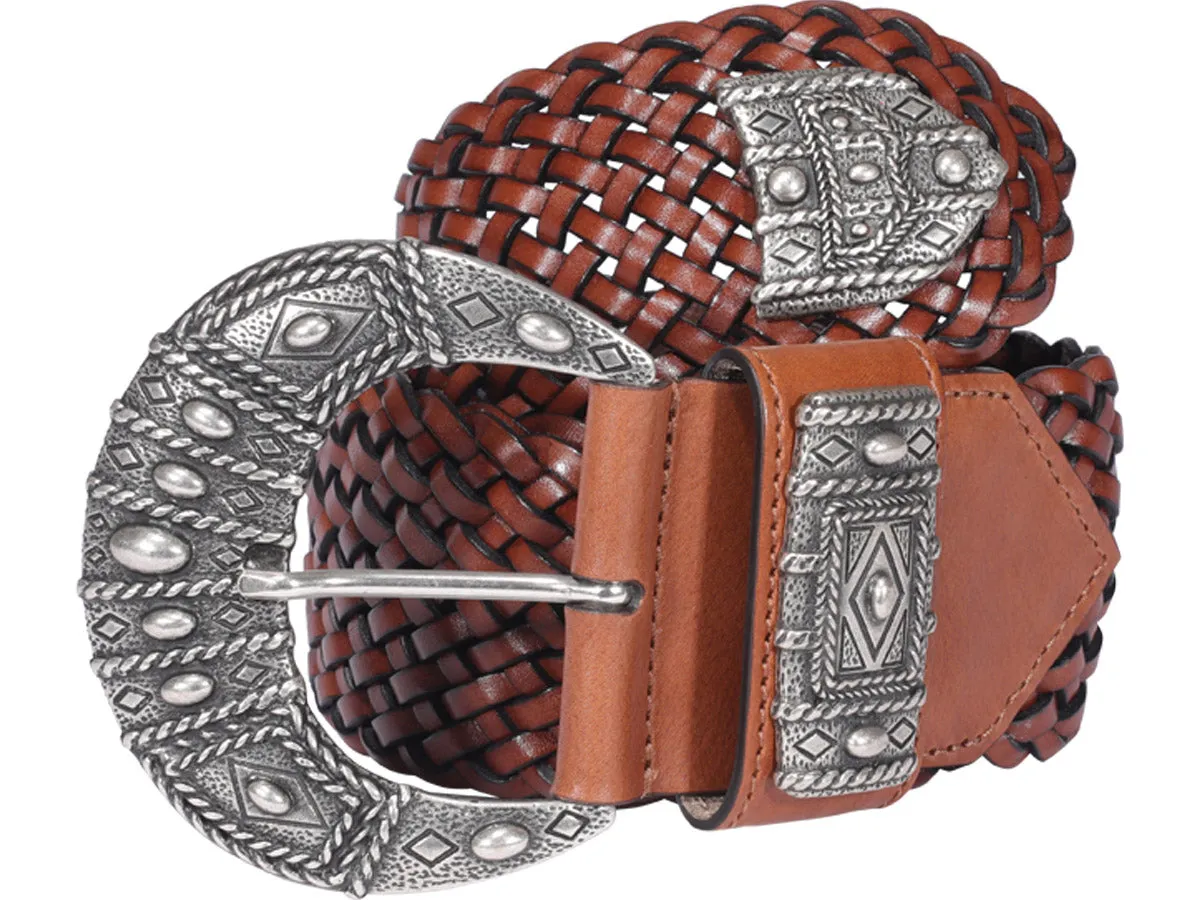 Etro Woven Buckle Belt