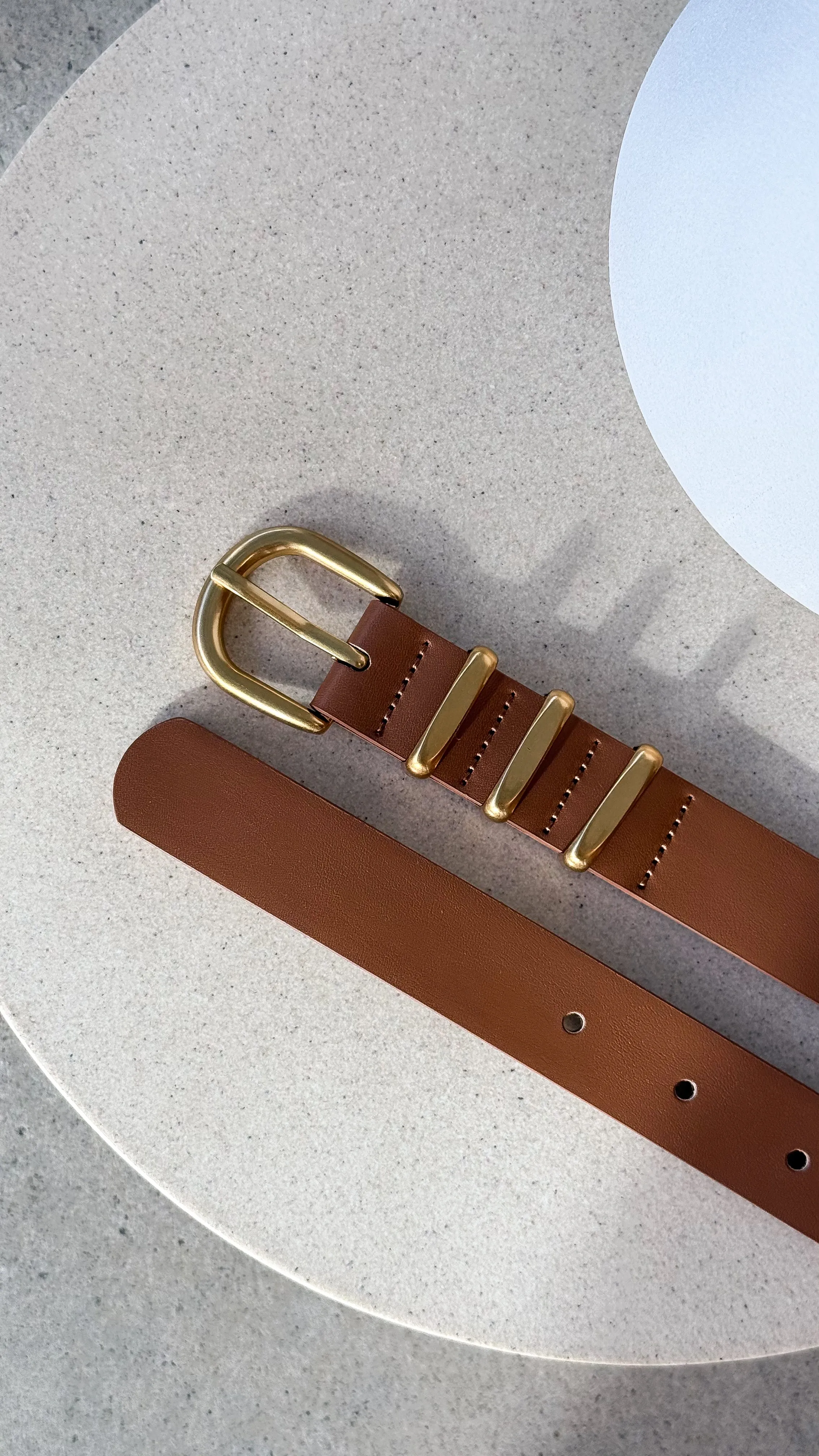 Eva Belt - Tan