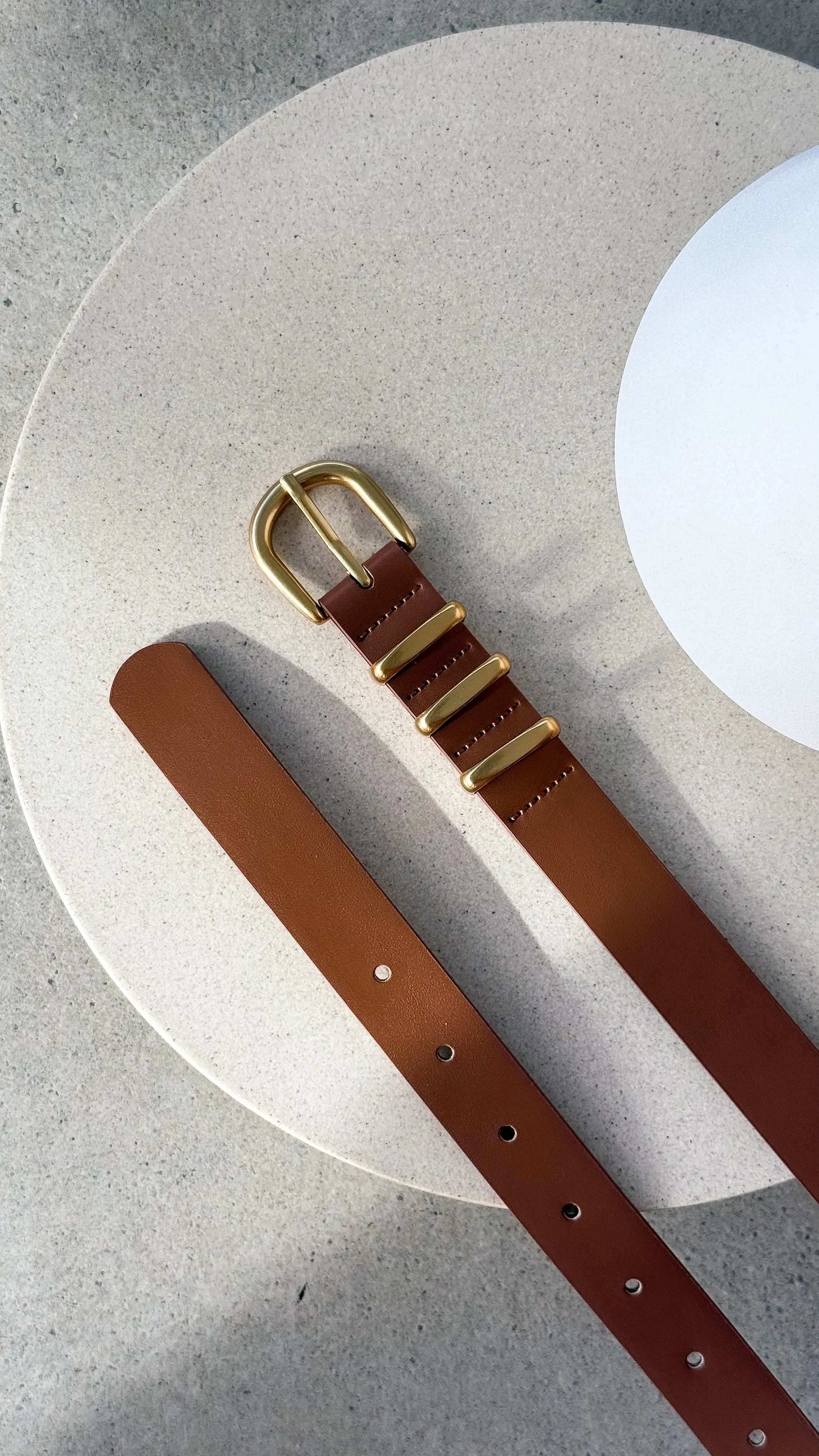 Eva Belt - Tan