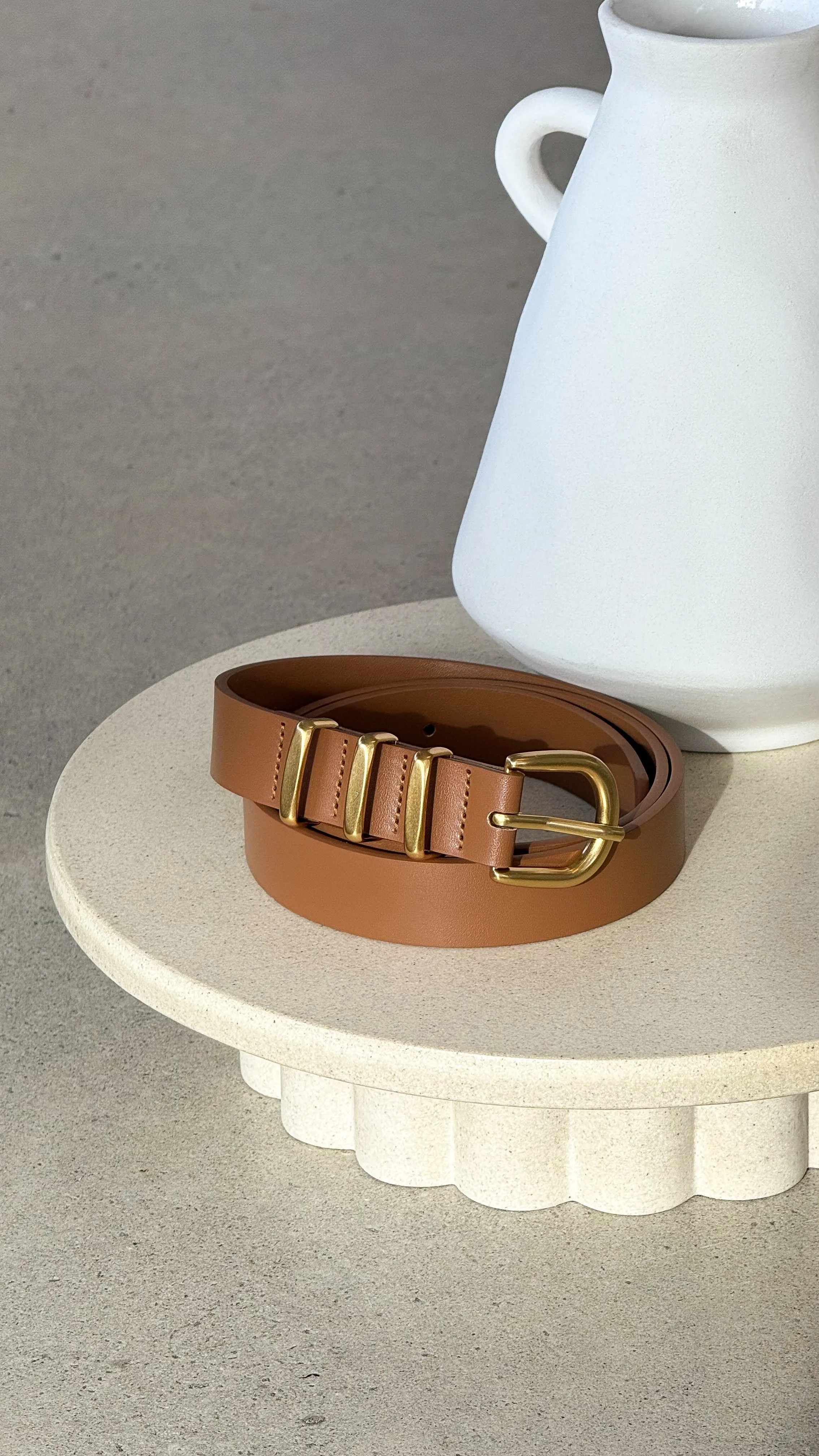 Eva Belt - Tan
