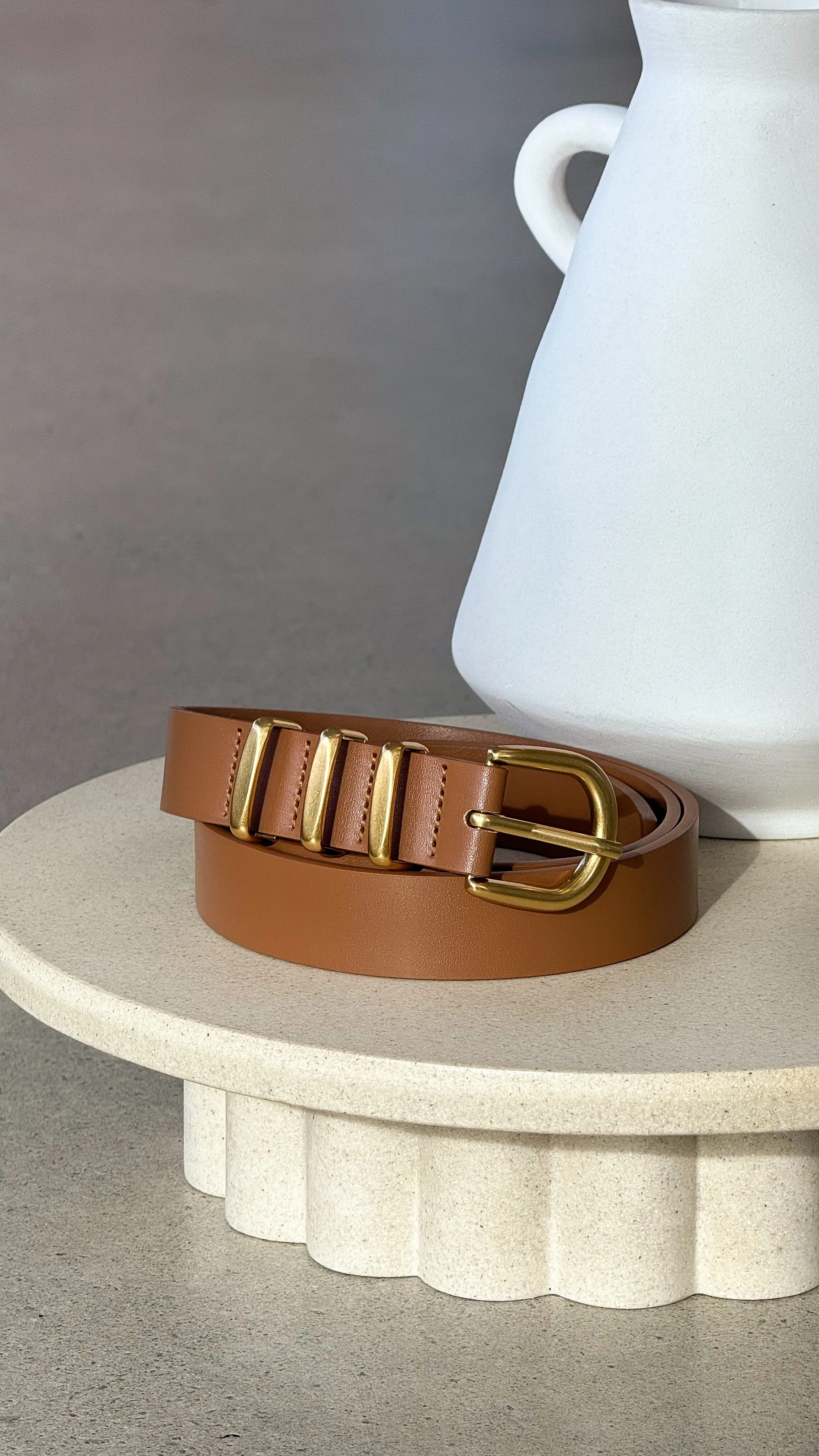 Eva Belt - Tan