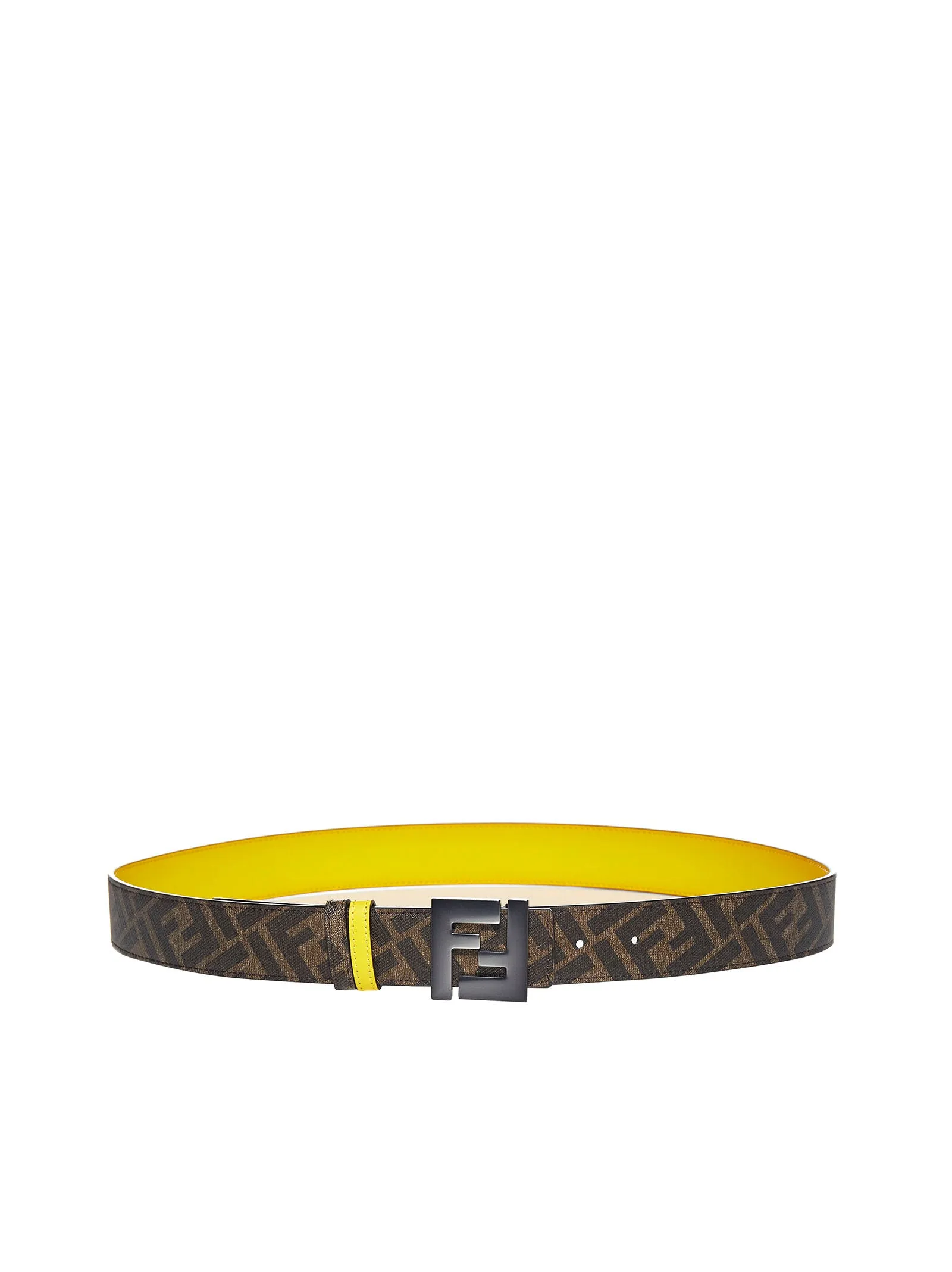 Fendi Logo Plaque Reversible Belt