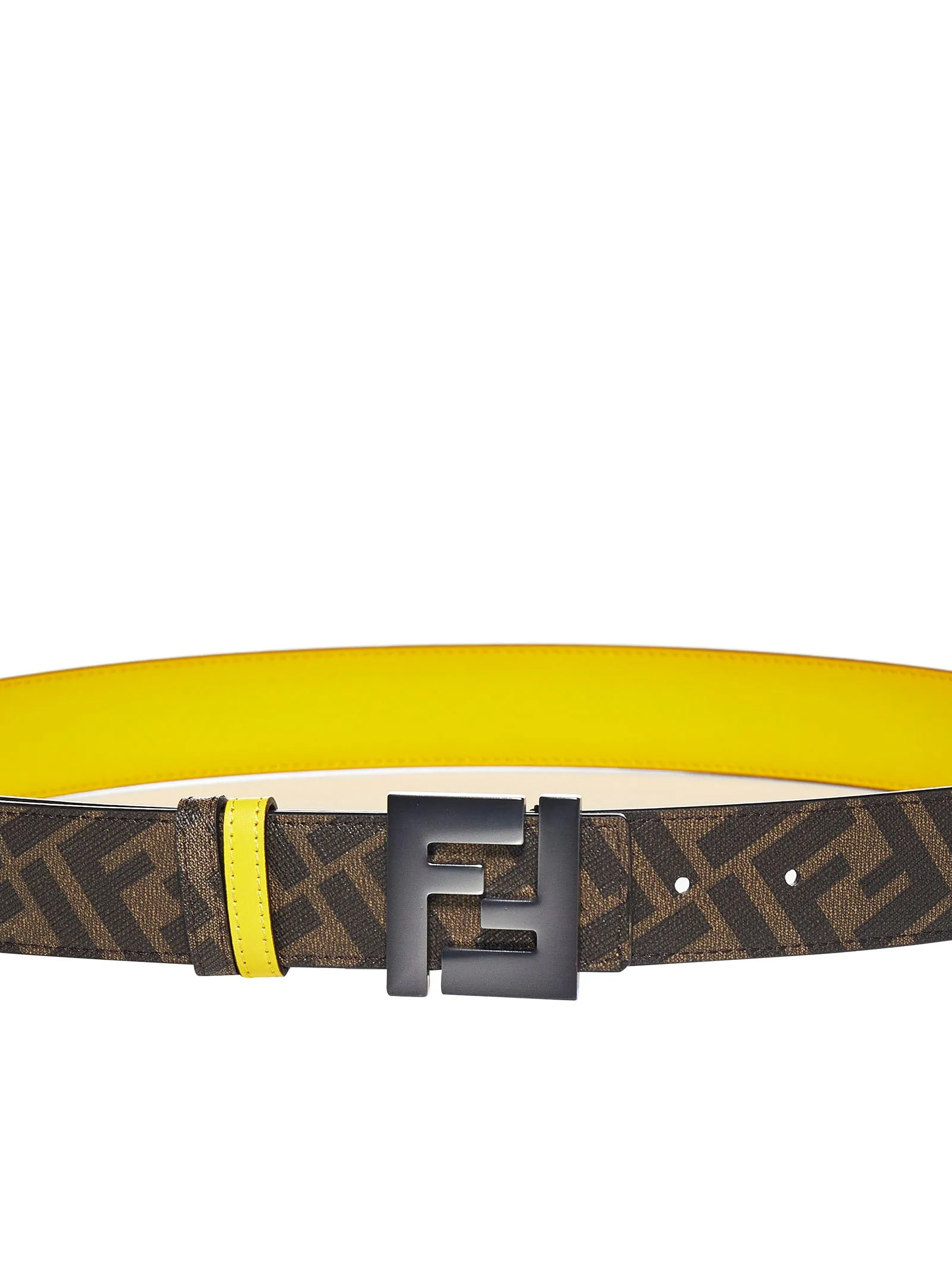 Fendi Logo Plaque Reversible Belt