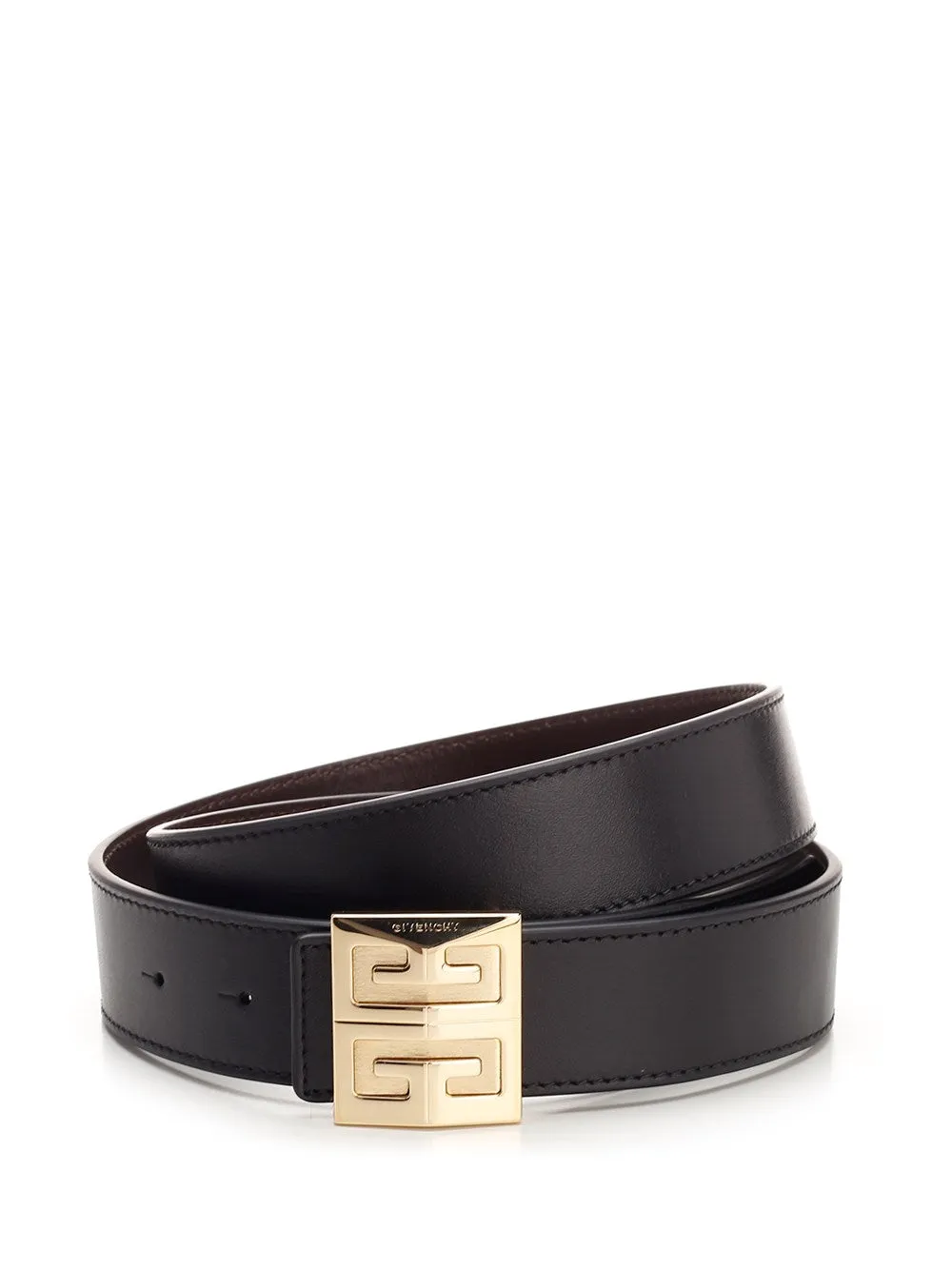 Givenchy 4G Logo Plaque Reversible Belt