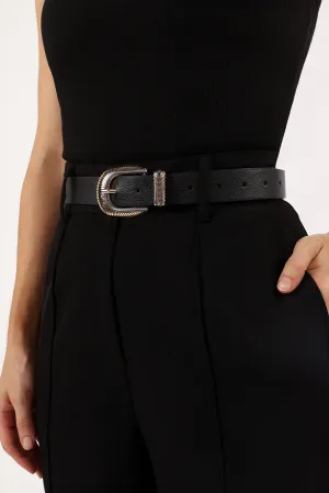 Hayley Belt - Black/Gold