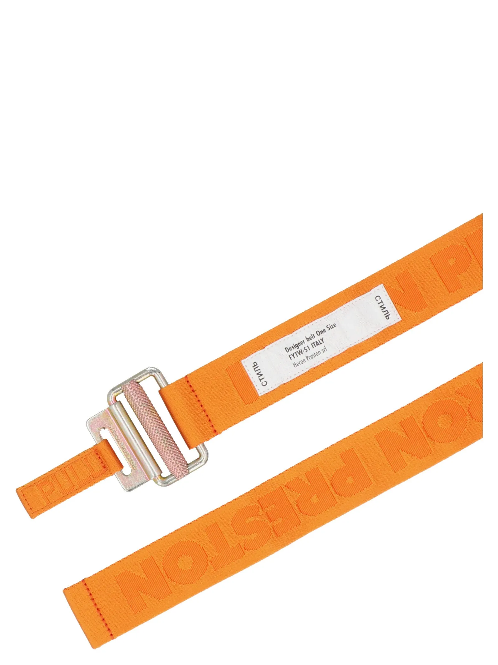 Heron Preston Logo Tape Belt