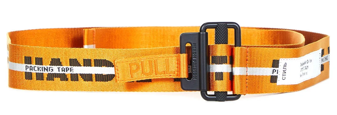 Heron Preston Logo-Tape Detailed Belt
