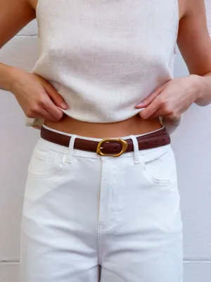 LEATHER CLEO BELT