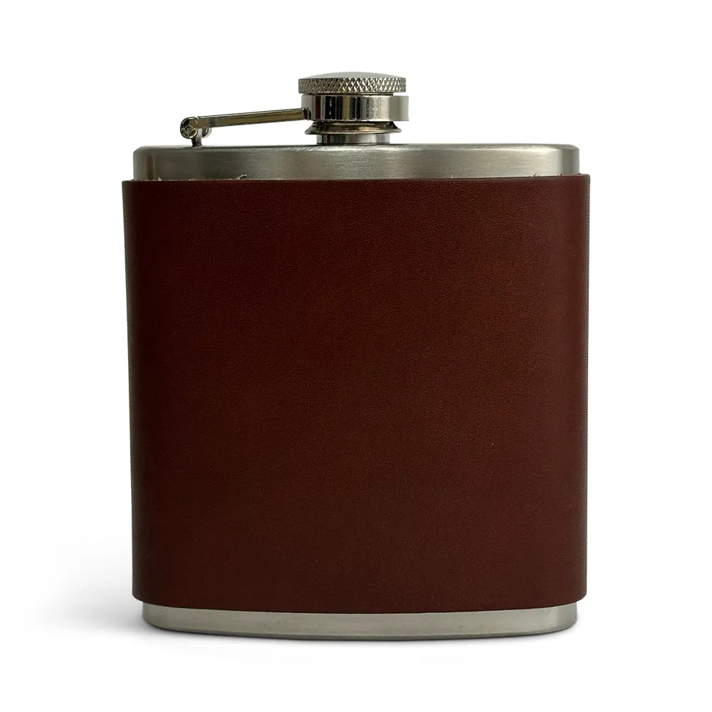 Leather Covered Flask