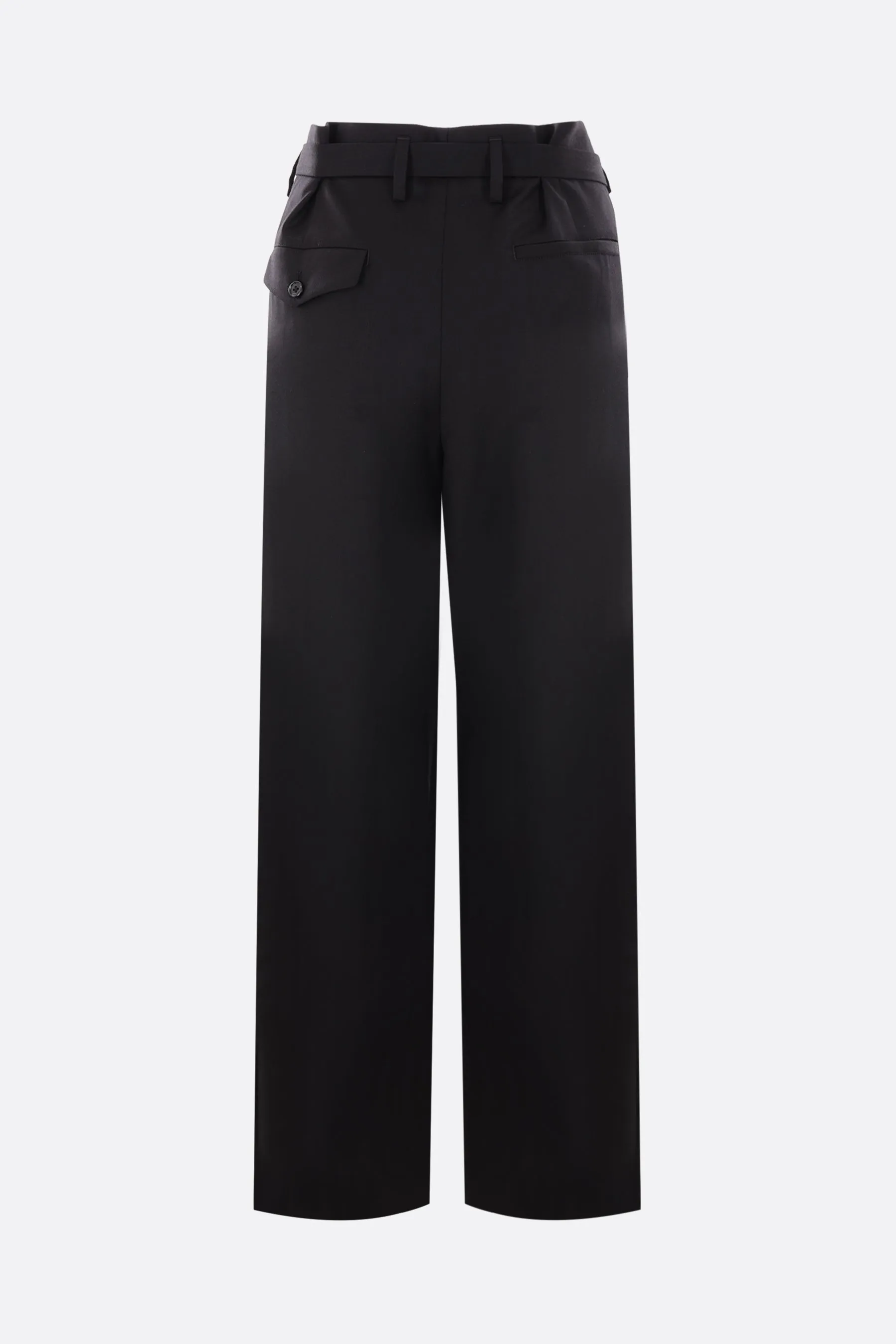 Linna twill oversize trousers