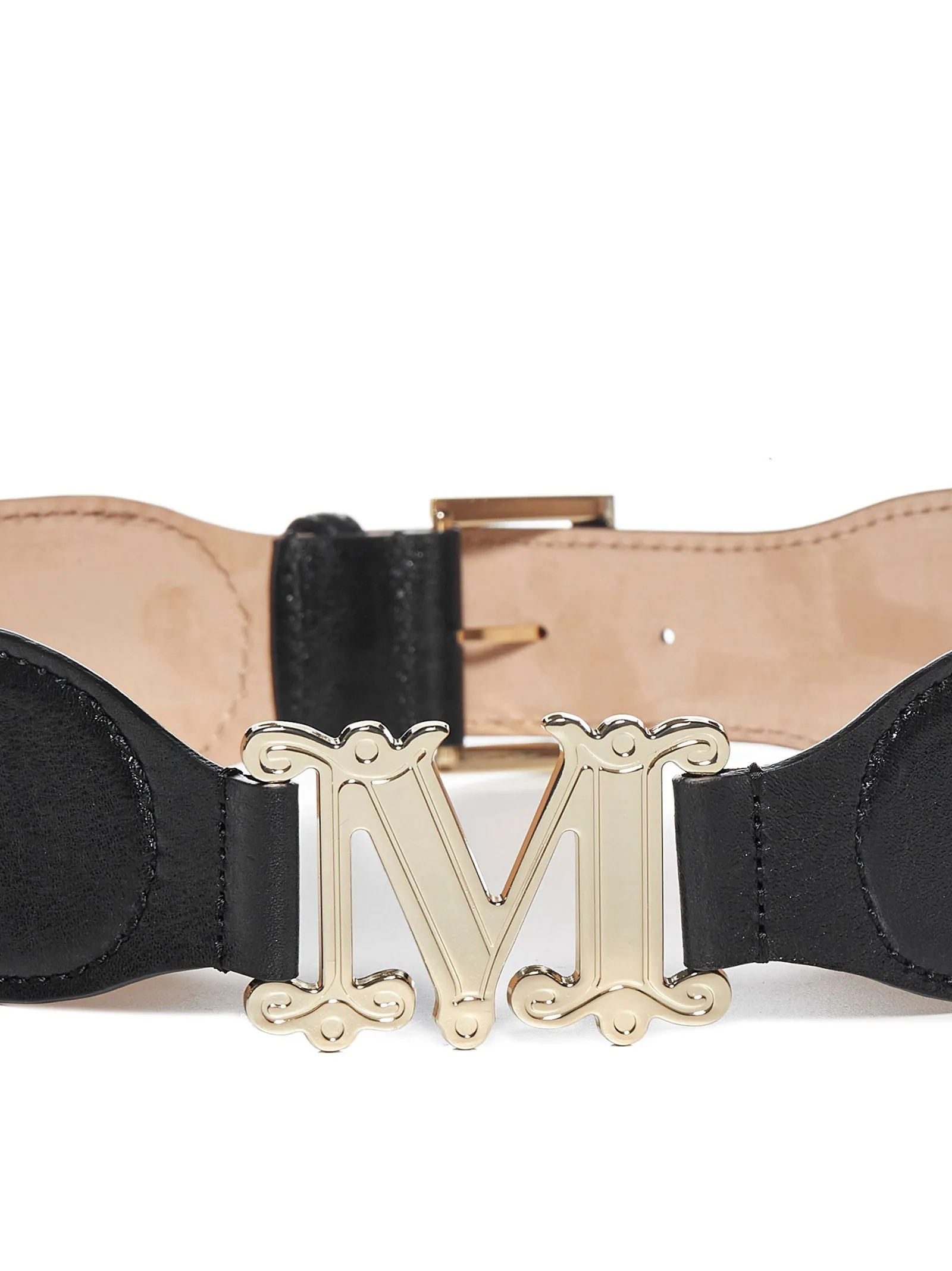 Max Mara M Logo Buckle Belt