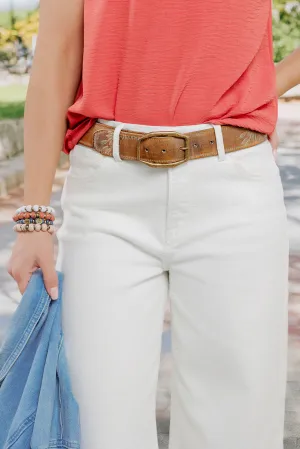Mohawk Tan Rustic Belt