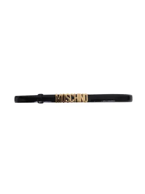 Moschino Logo Lettering Belt