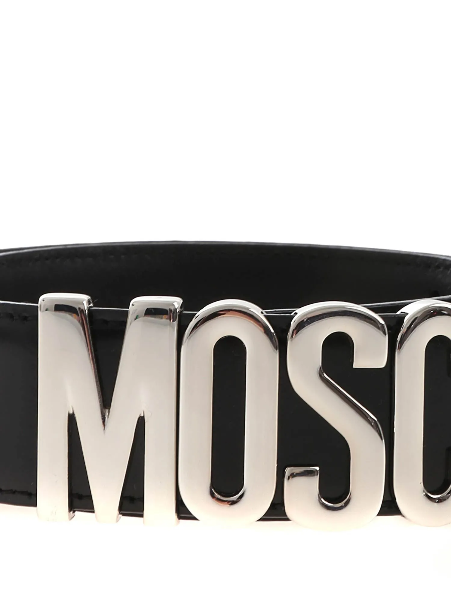 Moschino Logo Lettering Belt