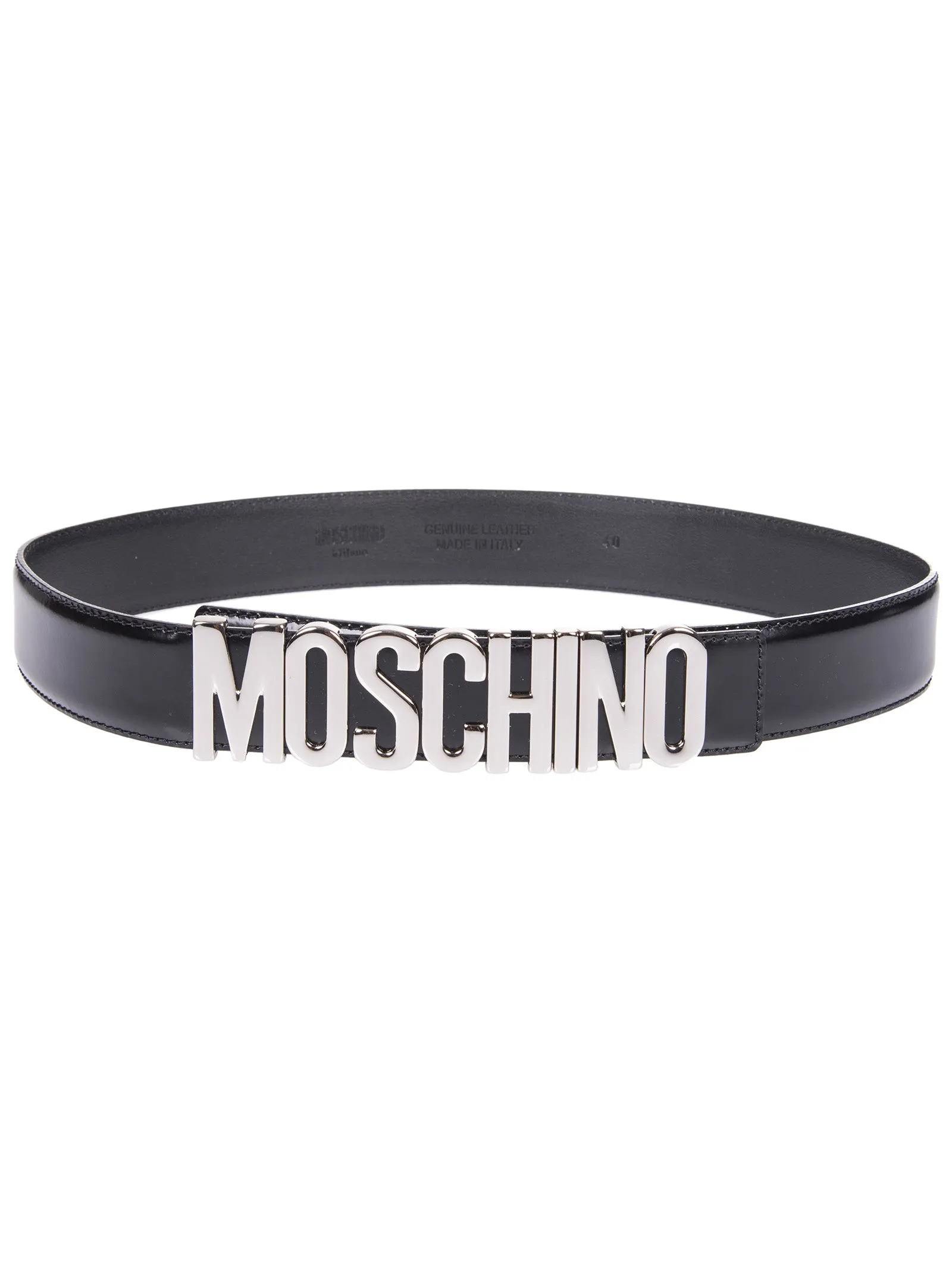 Moschino Logo Lettering Belt