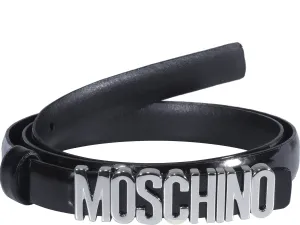 Moschino Logo Lettering Belt