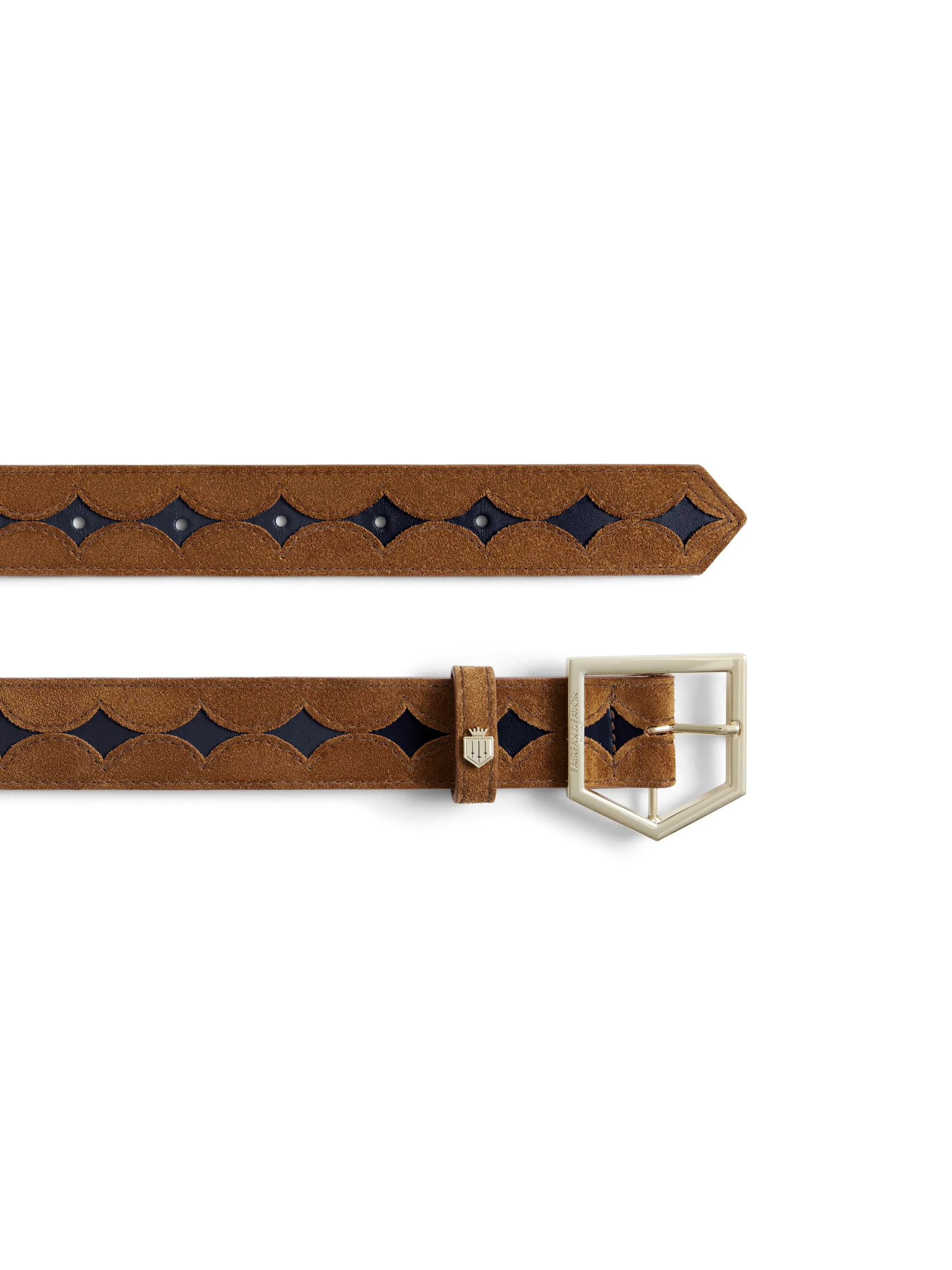 Ohio Belt - Tan & Navy